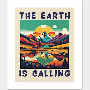 The earth is calling Posters and Art